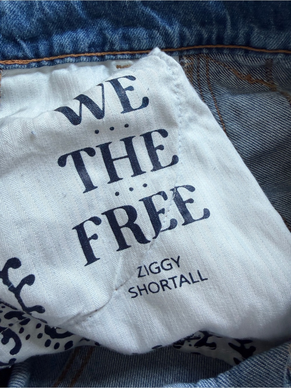 Free People We The Free Ziggy Shortalls Overalls Small Mantra - Picture 5 of 10